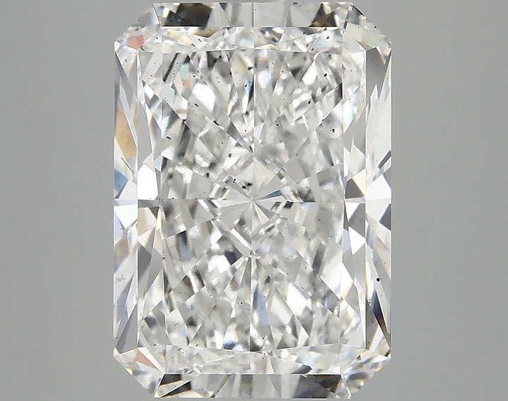 5.07 Carat Radiant Shaped Ideal Cut SI1 IGI Certified Lab Grown Diamond