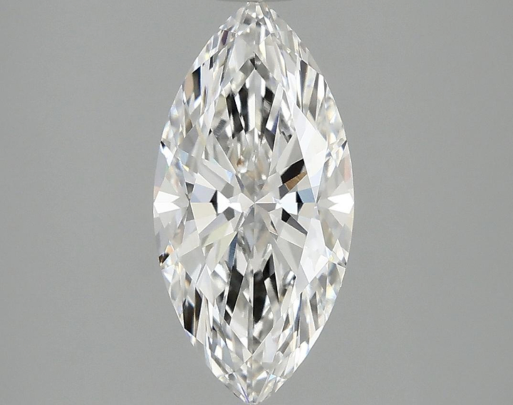 1.8 Carat Marquise Shaped Excellent Cut VVS2 IGI Certified Lab Grown Diamond