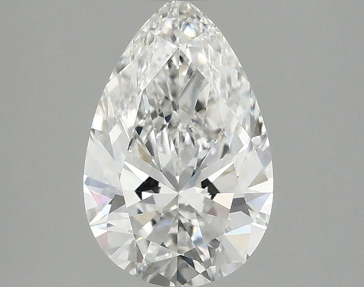 1.83 Carat Pear Shaped Ideal Cut VVS2 IGI Certified Lab Grown Diamond