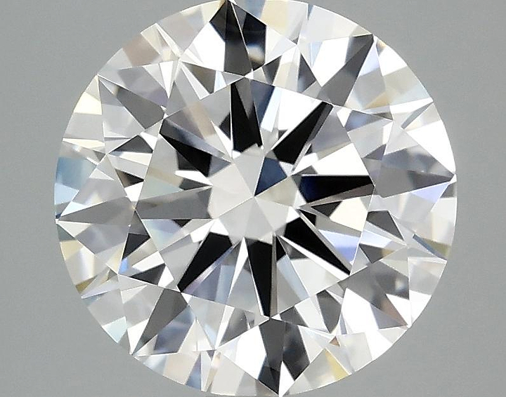 3.05 Carat Round Shaped Ideal Cut VVS2 IGI Certified Lab Grown Diamond