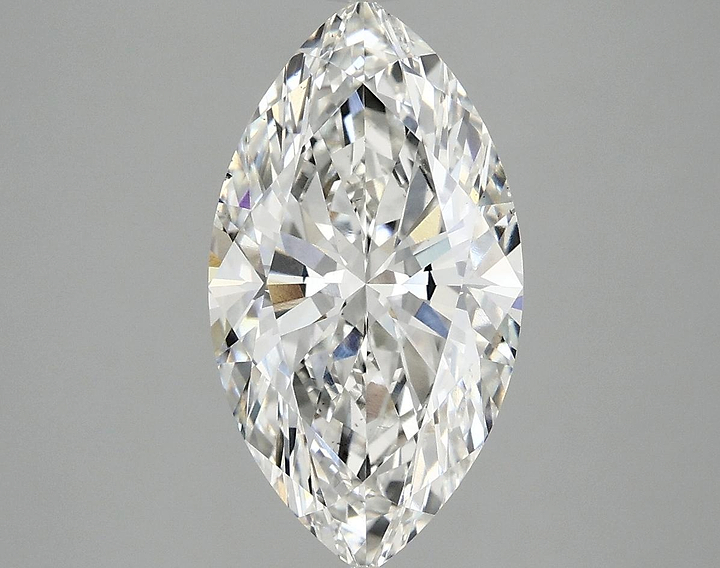 3.04 Carat Marquise Shaped Excellent Cut VS1 IGI Certified Lab Grown Diamond