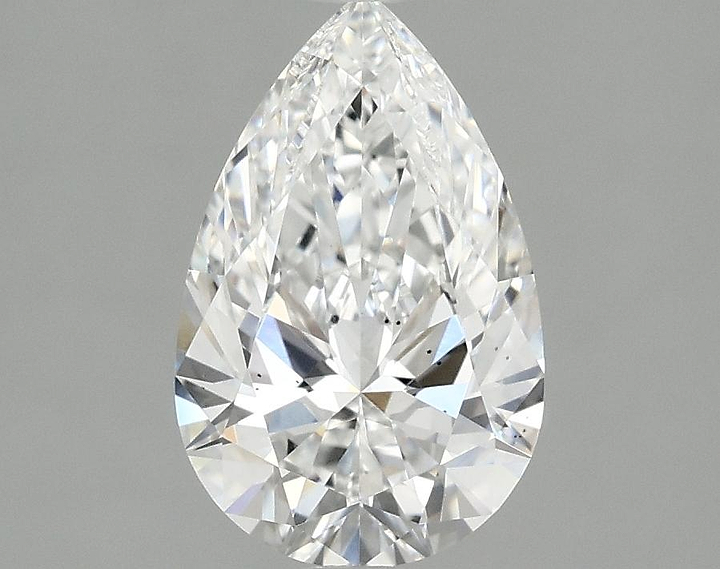 1.5 Carat Pear Shaped Ideal Cut VS2 IGI Certified Lab Grown Diamond