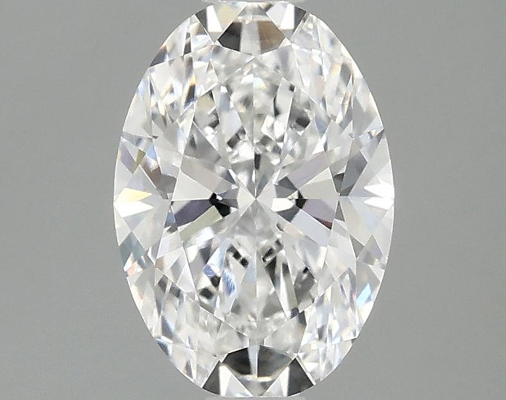 1.53 Carat Oval Shaped Ideal Cut VVS2 IGI Certified Lab Grown Diamond