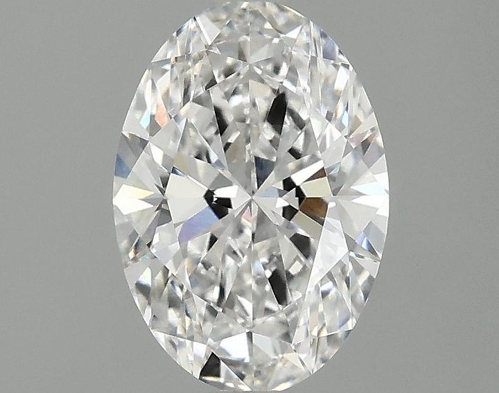 1.53 Carat Oval Shaped Ideal Cut VVS2 IGI Certified Lab Grown Diamond