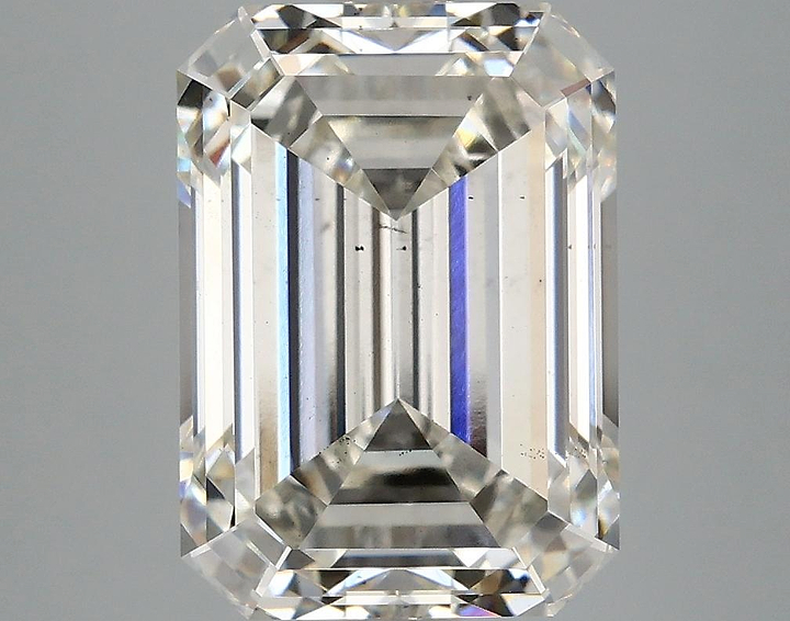 5.08 Carat Emerald Shaped Ideal Cut VS2 IGI Certified Lab Grown Diamond