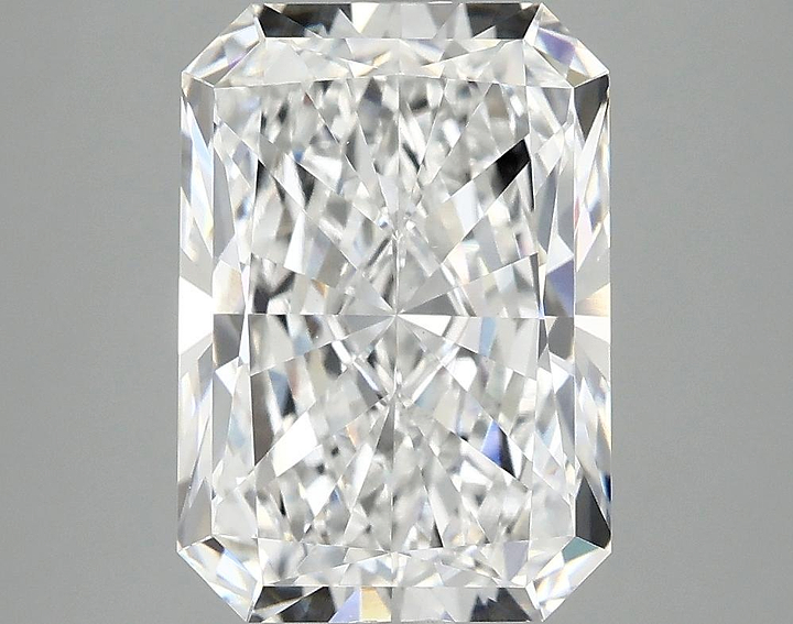 4.08 Carat Radiant Shaped Ideal Cut VVS2 IGI Certified Lab Grown Diamond