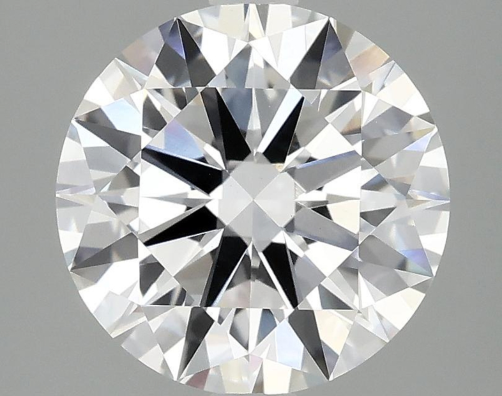 3.06 Carat Round Shaped Ideal Cut VVS2 IGI Certified Lab Grown Diamond