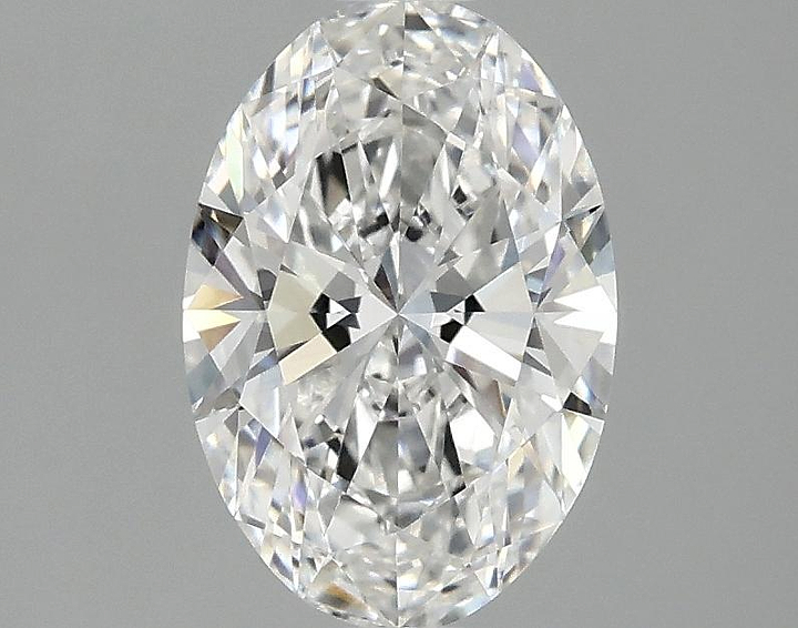 1.35 Carat Oval Shaped Ideal Cut VVS2 IGI Certified Lab Grown Diamond