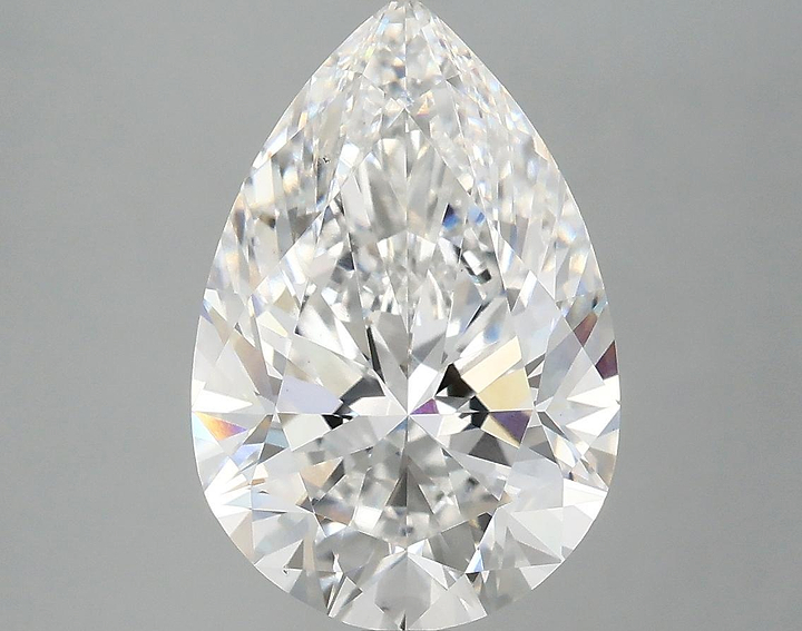 4.06 Carat Pear Shaped Excellent Cut VS1 IGI Certified Lab Grown Diamond