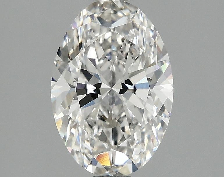 1.55 Carat Oval Shaped Ideal Cut VVS2 IGI Certified Lab Grown Diamond