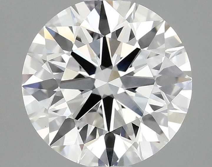 2.58 Carat Round Shaped Ideal Cut VVS2 IGI Certified Lab Grown Diamond