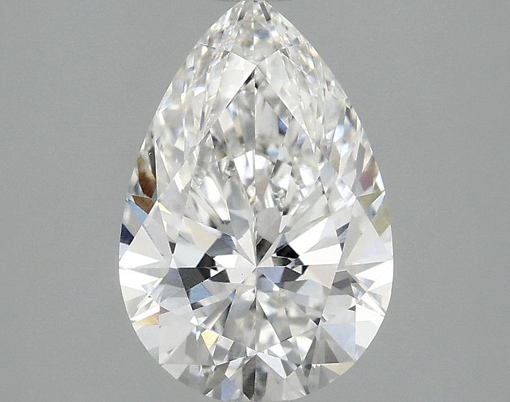 2.05 Carat Pear Shaped Excellent Cut VS1 IGI Certified Lab Grown Diamond