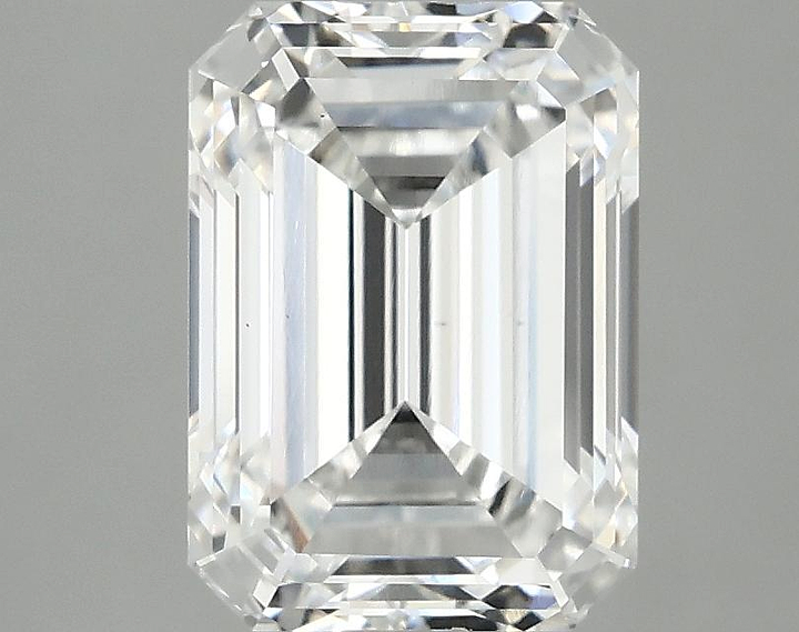 2.95 Carat Emerald Shaped Ideal Cut VS1 IGI Certified Lab Grown Diamond