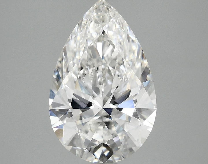 3.02 Carat Pear Shaped Ideal Cut VS1 IGI Certified Lab Grown Diamond