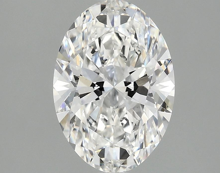 2.09 Carat Oval Shaped Ideal Cut VVS2 IGI Certified Lab Grown Diamond