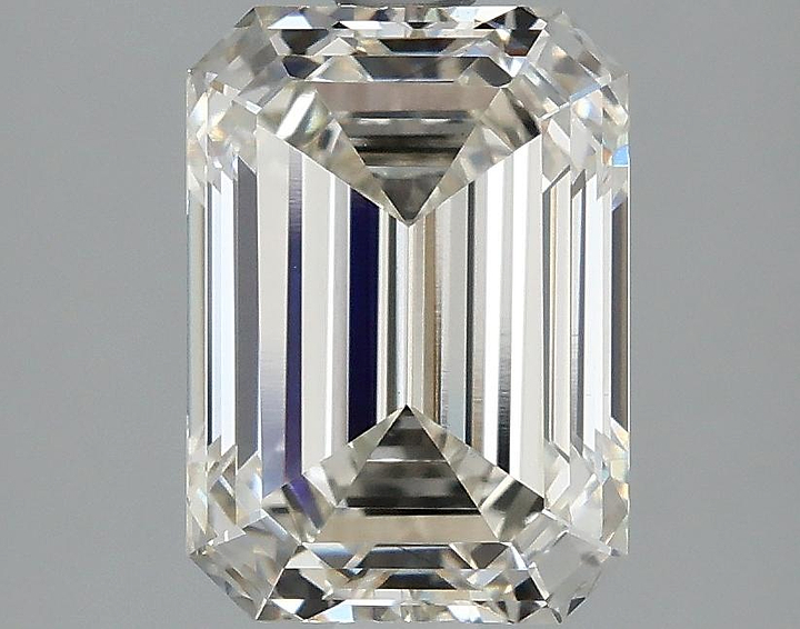 2.59 Carat Emerald Shaped Excellent Cut VS1 IGI Certified Lab Grown Diamond