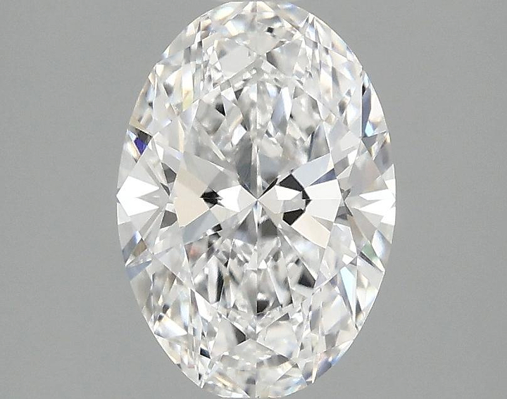 1.58 Carat Oval Shaped Ideal Cut VVS2 IGI Certified Lab Grown Diamond
