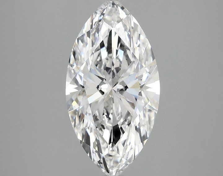 2.44 Carat Marquise Shaped Ideal Cut VVS2 IGI Certified Lab Grown Diamond