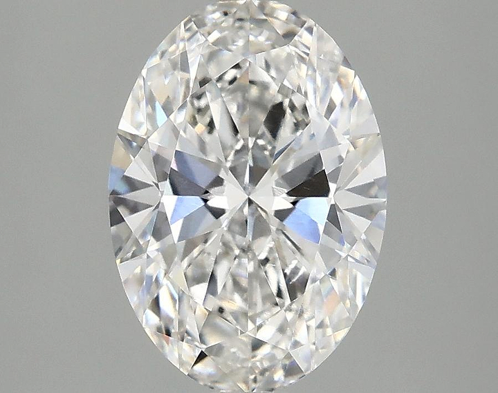 2.02 Carat Oval Shaped Ideal Cut VVS2 IGI Certified Lab Grown Diamond