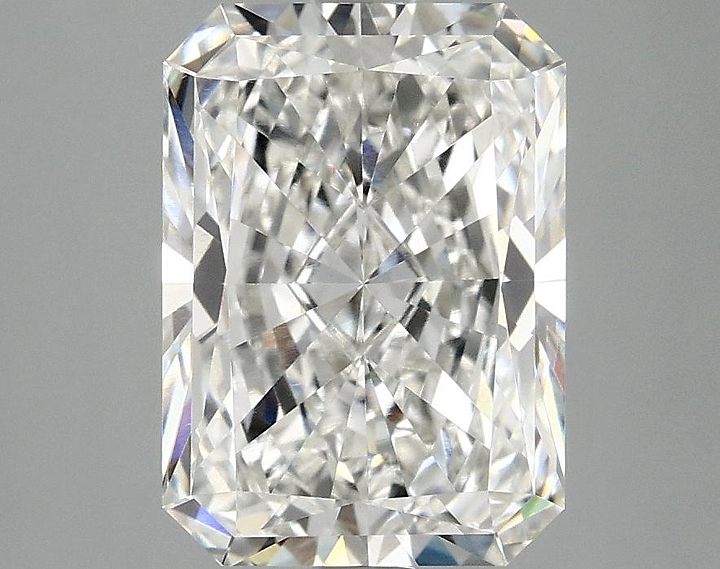 3.08 Carat Radiant Shaped Ideal Cut VVS2 IGI Certified Lab Grown Diamond