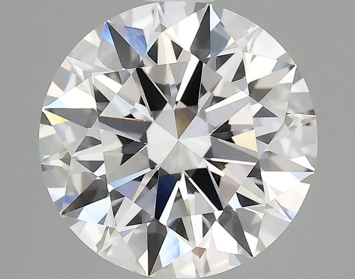 2.54 Carat Round Shaped Ideal Cut VVS2 IGI Certified Lab Grown Diamond