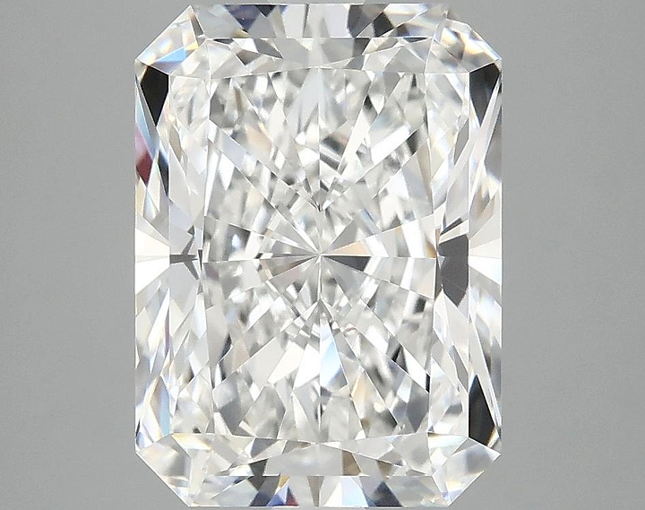 4.08 Carat Radiant Shaped Excellent Cut VVS2 IGI Certified Lab Grown Diamond