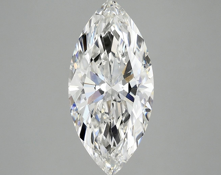 3.03 Carat Marquise Shaped Excellent Cut VS1 IGI Certified Lab Grown Diamond