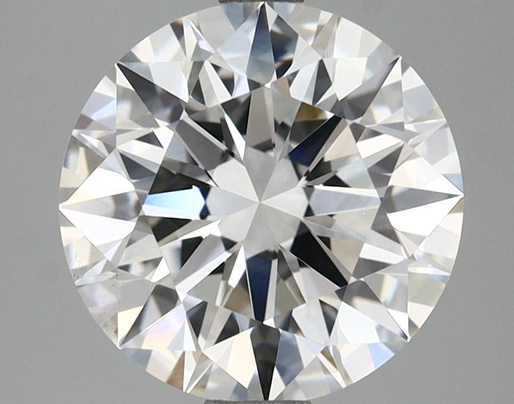 2.95 Carat Round Shaped Ideal Cut VVS2 IGI Certified Lab Grown Diamond