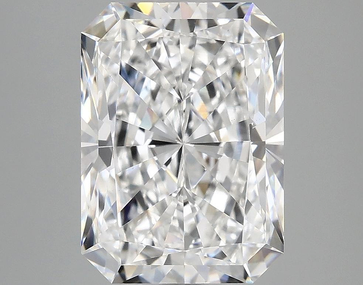 4.19 Carat Radiant Shaped Excellent Cut VVS2 IGI Certified Lab Grown Diamond