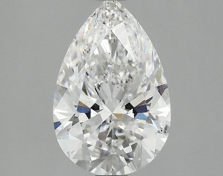2.03 Carat Pear Shaped Excellent Cut SI1 IGI Certified Lab Grown Diamond