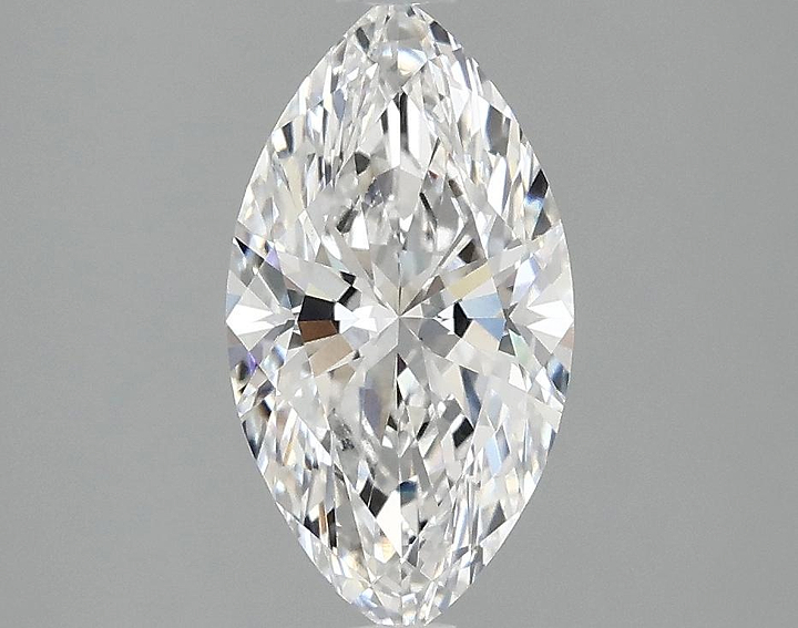 1.52 Carat Marquise Shaped Excellent Cut VVS2 IGI Certified Lab Grown Diamond