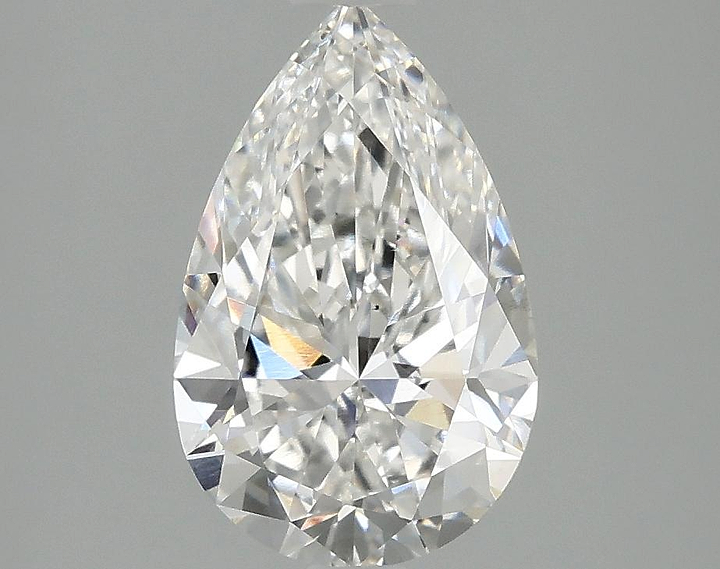 2.0 Carat Pear Shaped Ideal Cut VS1 IGI Certified Lab Grown Diamond