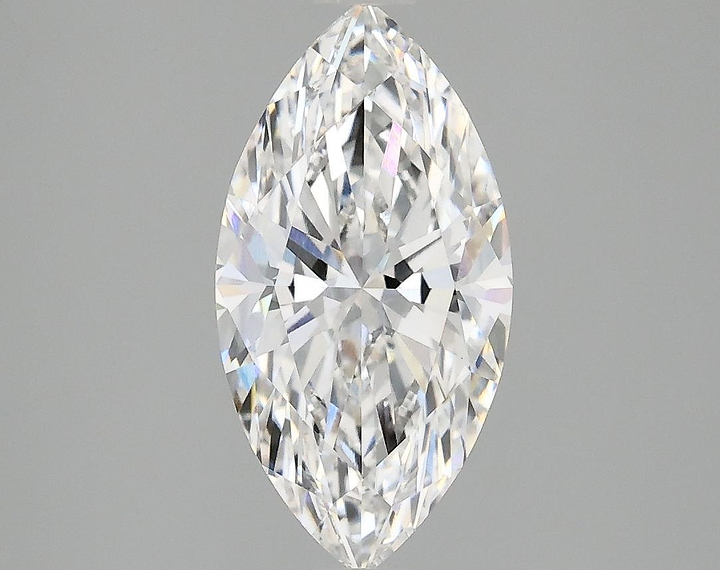 2.04 Carat Marquise Shaped Ideal Cut VVS2 IGI Certified Lab Grown Diamond