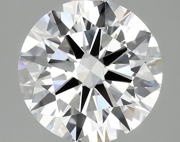 2.44 Carat Round Shaped Ideal Cut VVS2 IGI Certified Lab Grown Diamond