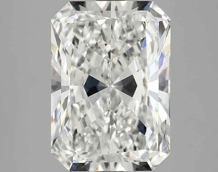 4.06 Carat Radiant Shaped Ideal Cut VVS2 IGI Certified Lab Grown Diamond