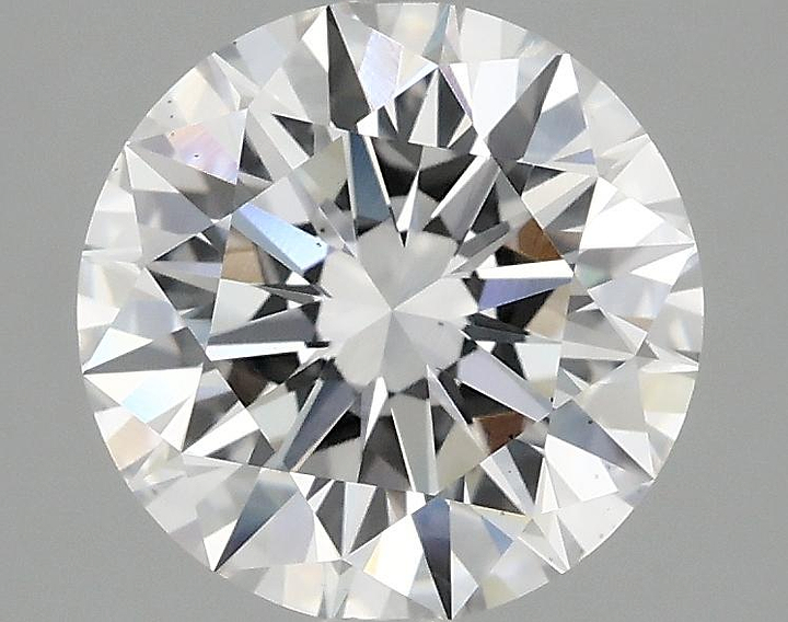 2.14 Carat Round Shaped Ideal Cut VS2 IGI Certified Lab Grown Diamond