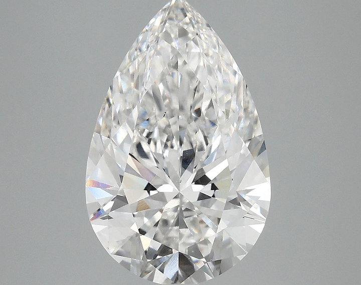 4.03 Carat Pear Shaped Ideal Cut VS1 IGI Certified Lab Grown Diamond