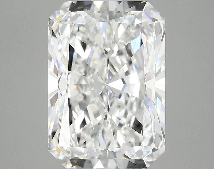 4.19 Carat Radiant Shaped Ideal Cut VVS2 IGI Certified Lab Grown Diamond