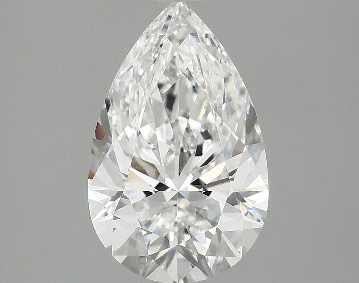 2.08 Carat Pear Shaped Ideal Cut VS1 IGI Certified Lab Grown Diamond