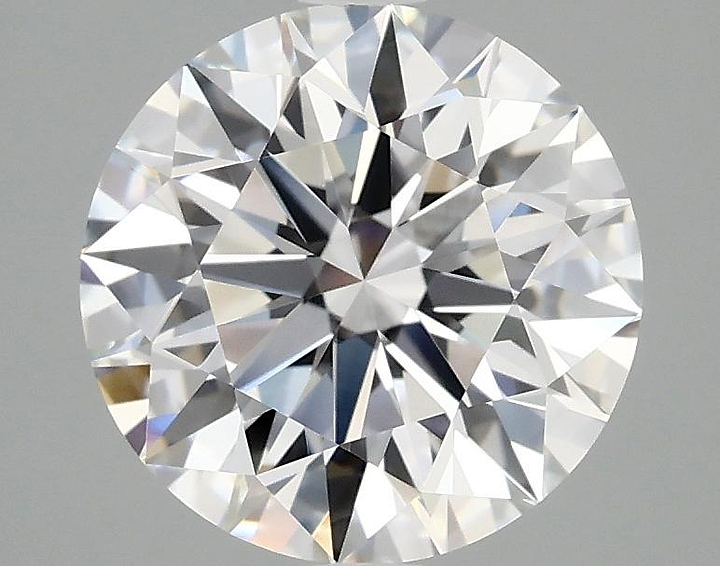 2.58 Carat Round Shaped Ideal Cut VVS2 IGI Certified Lab Grown Diamond