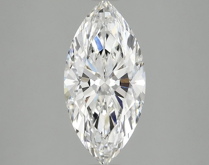 2.02 Carat Marquise Shaped Excellent Cut VS1 IGI Certified Lab Grown Diamond