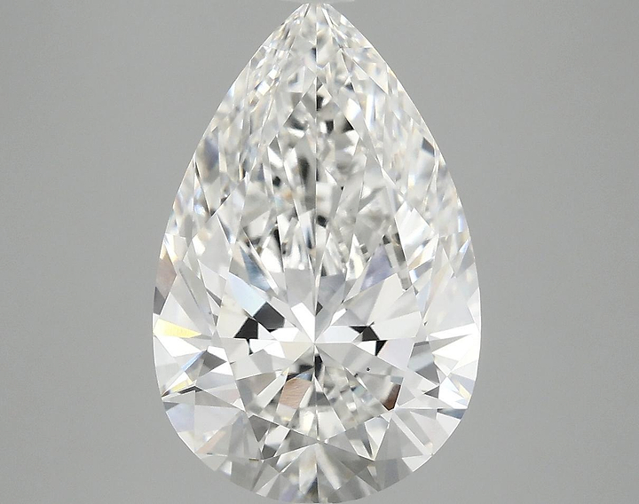 4.03 Carat Pear Shaped Ideal Cut VS1 IGI Certified Lab Grown Diamond