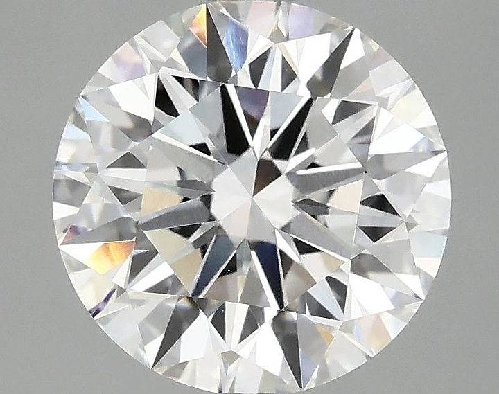 3.03 Carat Round Shaped Ideal Cut VVS2 IGI Certified Lab Grown Diamond
