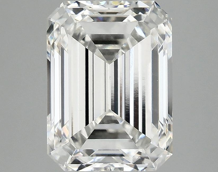 3.09 Carat Emerald Shaped Excellent Cut VS1 IGI Certified Lab Grown Diamond