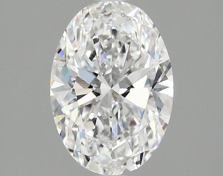 1.5 Carat Oval Shaped Ideal Cut VVS2 IGI Certified Lab Grown Diamond