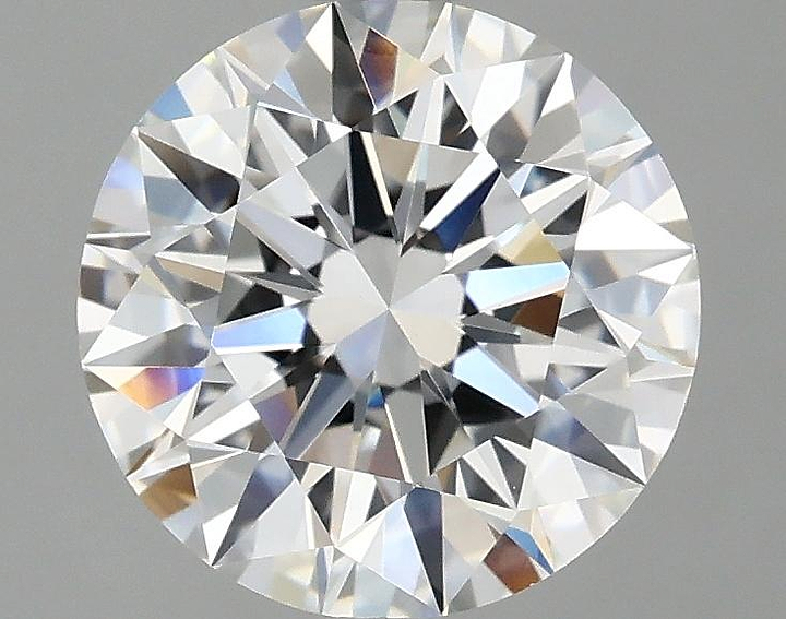2.5 Carat Round Shaped Ideal Cut VVS2 IGI Certified Lab Grown Diamond