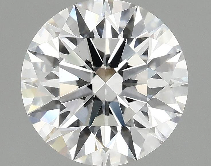 2.08 Carat Round Shaped Ideal Cut VS1 IGI Certified Lab Grown Diamond