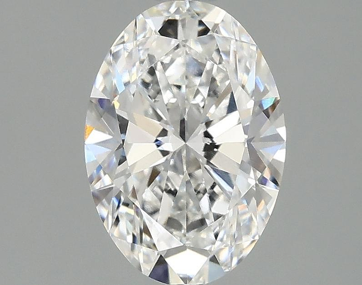 1.58 Carat Oval Shaped Ideal Cut VVS2 IGI Certified Lab Grown Diamond