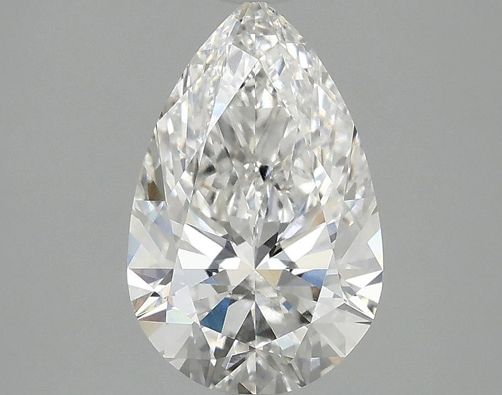 1.87 Carat Pear Shaped Ideal Cut VVS2 IGI Certified Lab Grown Diamond