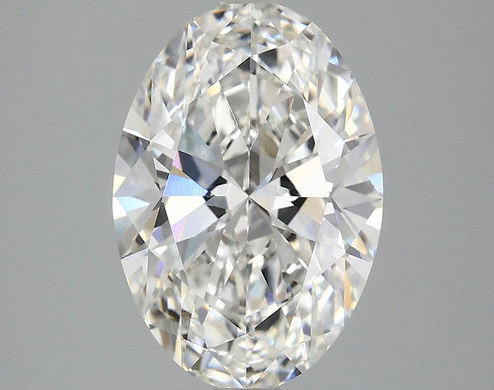 3.03 Carat Oval Shaped Ideal Cut VVS2 IGI Certified Lab Grown Diamond
